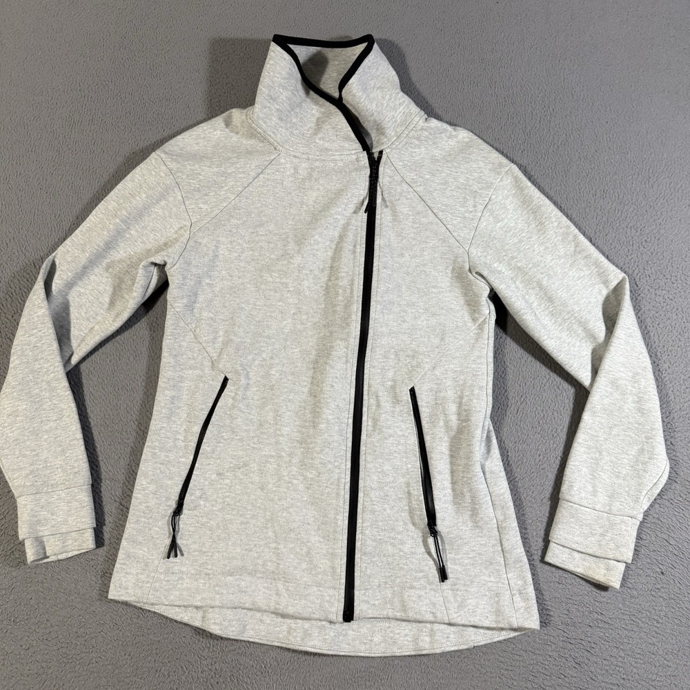 Champion Women's Size Small Gray Victory Fleece Zip-Up Jacket‎